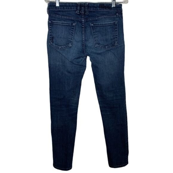 Kut From The Kloth Size 2 Skinny Jeans Dark Blue Stretch Denim Pants - Picture 4 of 12